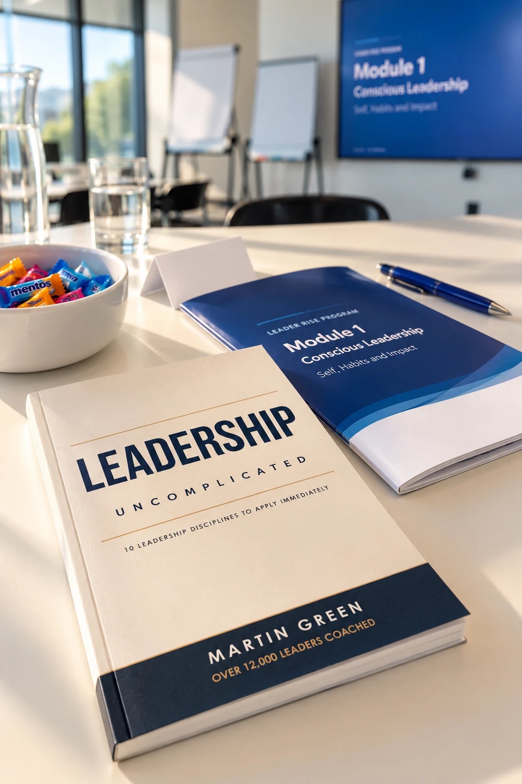 The Leadership Uncomplicated program in session
